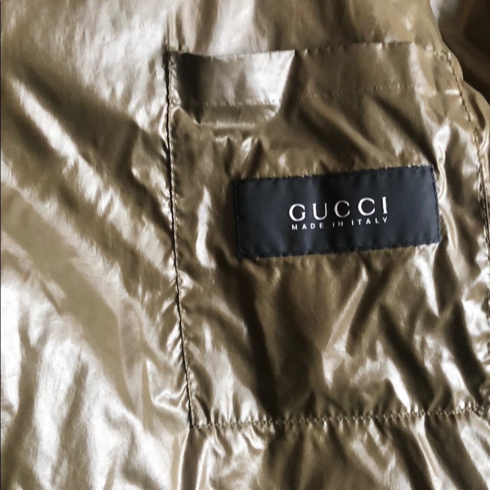 Authentic Gucci Jacket - Army Green